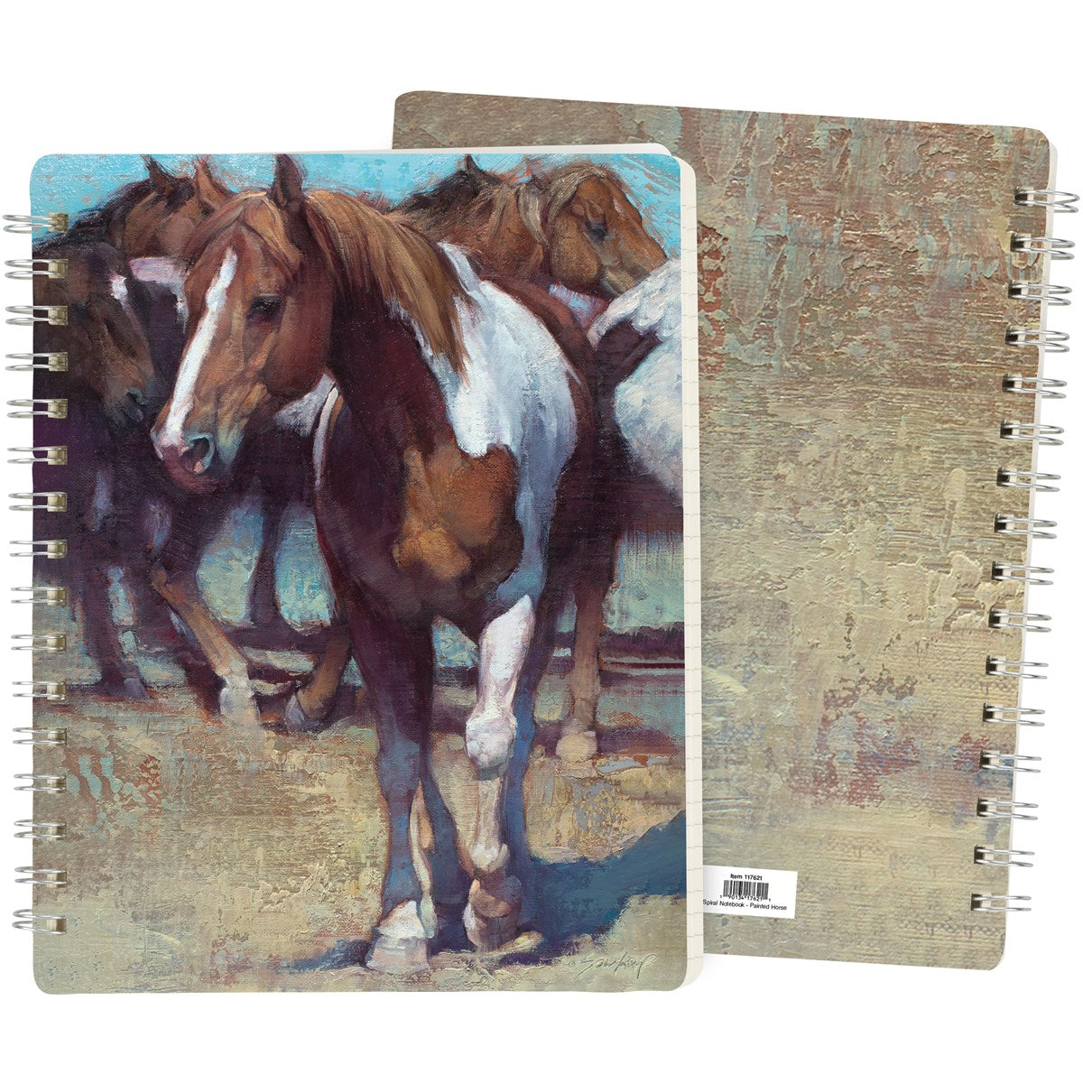 Painted Horse Spiral Notebook