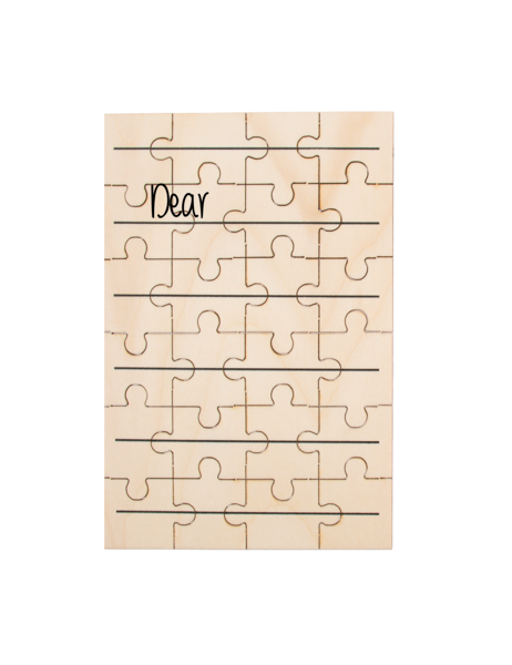 Valentines Postal Puzzle Cards