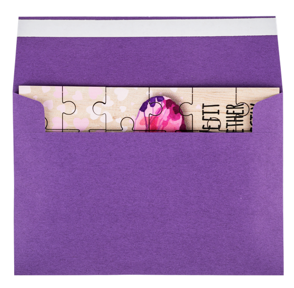 Valentines Postal Puzzle Cards