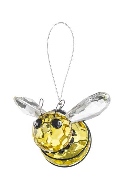 Bumble Bee Queen Crystal Ornament