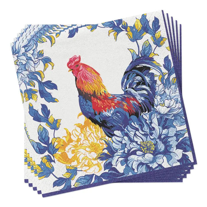 Blue Rooster Napkins