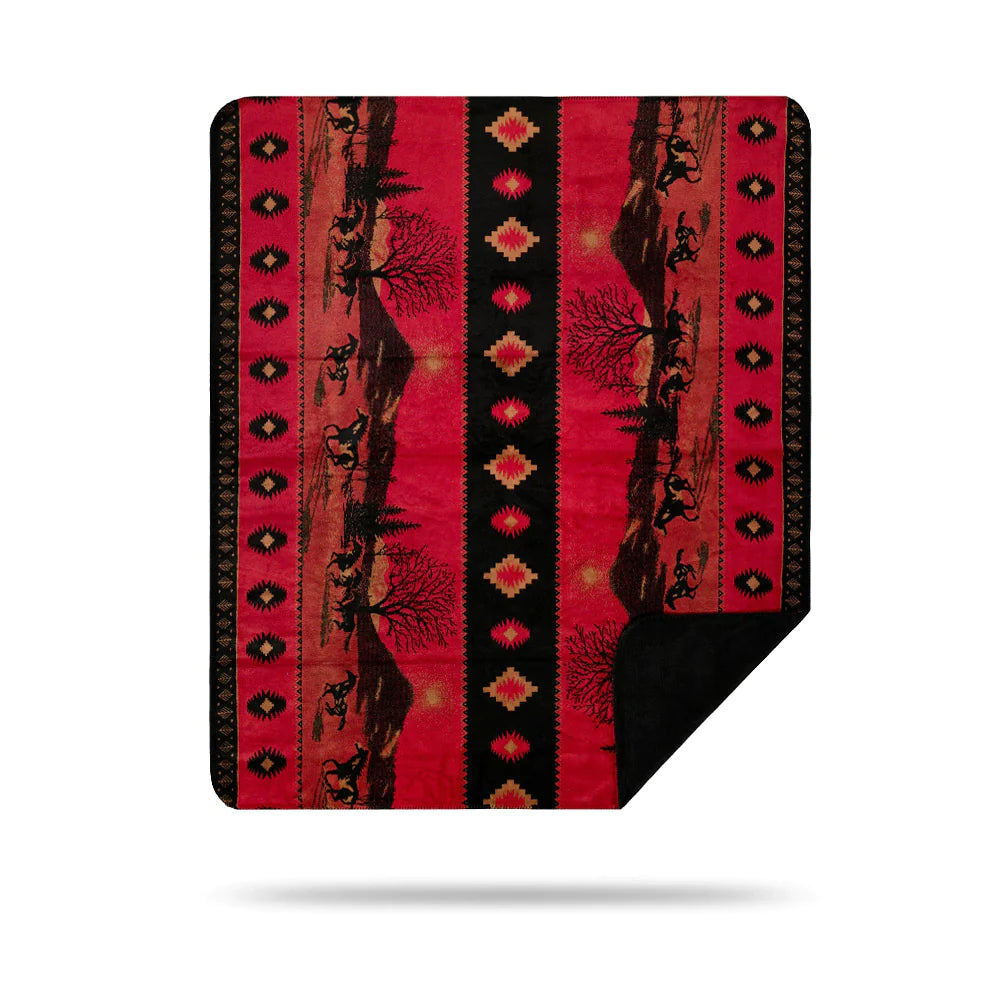 Denali Running Horses Blanket