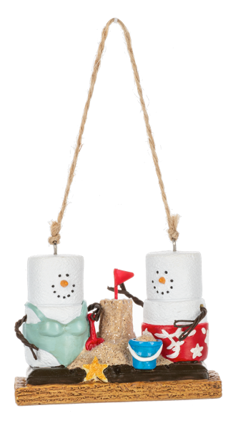 Sandcastle S'mores Ornament 2025