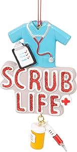 Scrub Life Medical Ornament