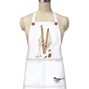 Ski Forest Scene Apron