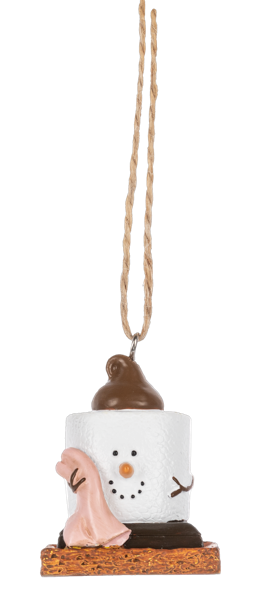 S'more Pink Blanket Ornament 2026