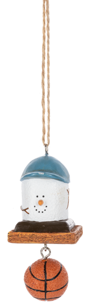 S'more Basketball Ornament 2026