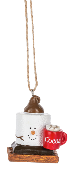 S'more Cocoa Ornament 2026