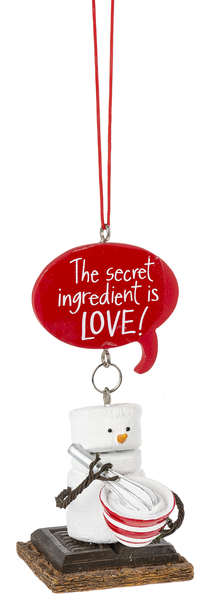 S'mores Love Baking Ornament