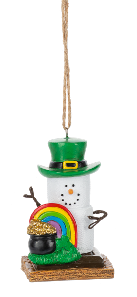 S'mores St. Patricks Ornament 2025