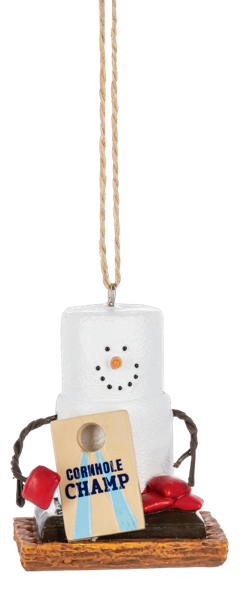 S'more Cornhole Ornament 2026