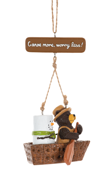 S'mores Bear Ornament