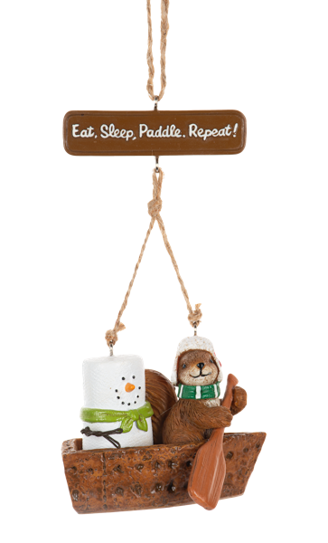 S'mores Squirrel Ornament