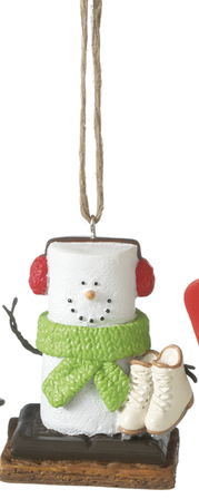 S'mores Winter Sports Ornaments