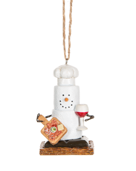 S'mores Charcuterie Ornament 2023