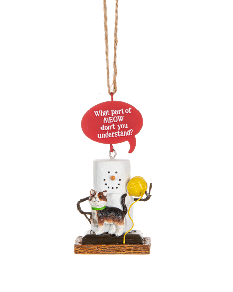 S'mores Meow Ornament