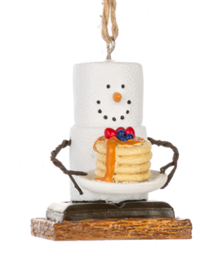 S'mores Pancake Breakfast Ornament