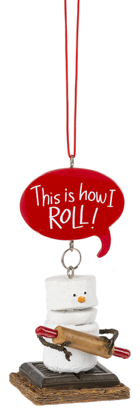 S'mores Rolling Pin Ornament
