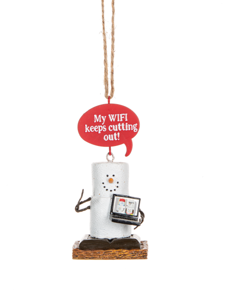 S'mores WIFI Ornament