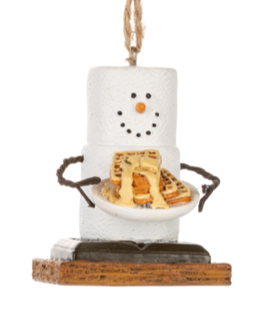S'mores Waffle Breakfast Ornament