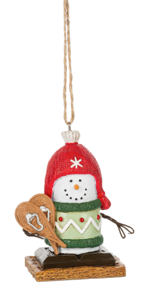 Ice Snowshoe S'mores Ornament 2025