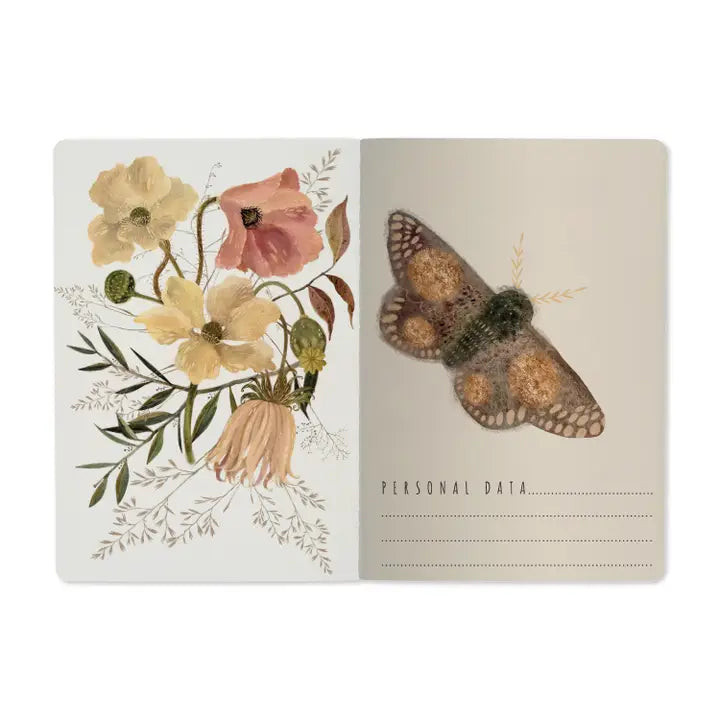 Soft Floral Petals Notebook