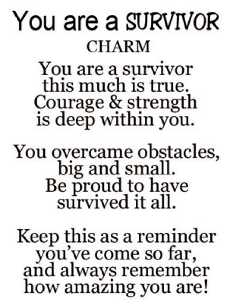 Survivor Pocket Charm