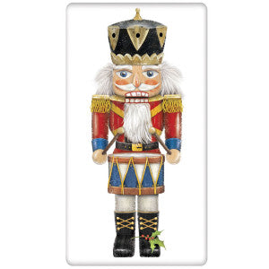 Nutcracker Classic Drummer Dish Towel
