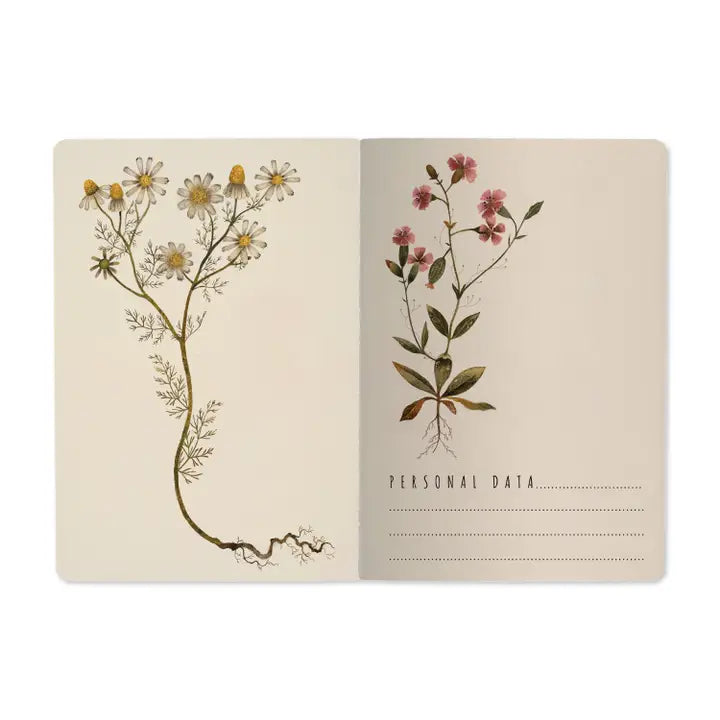 Violets Greens Notebook