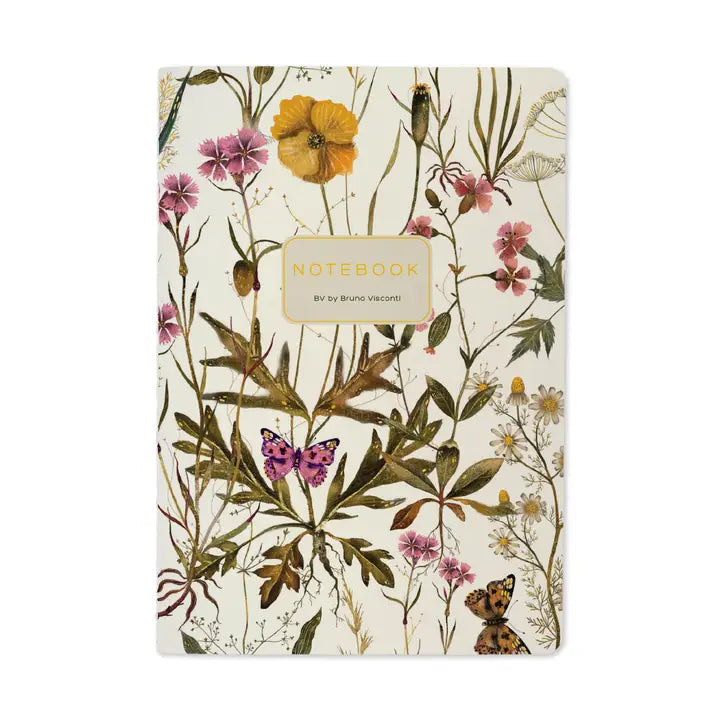 Violets Greens Notebook