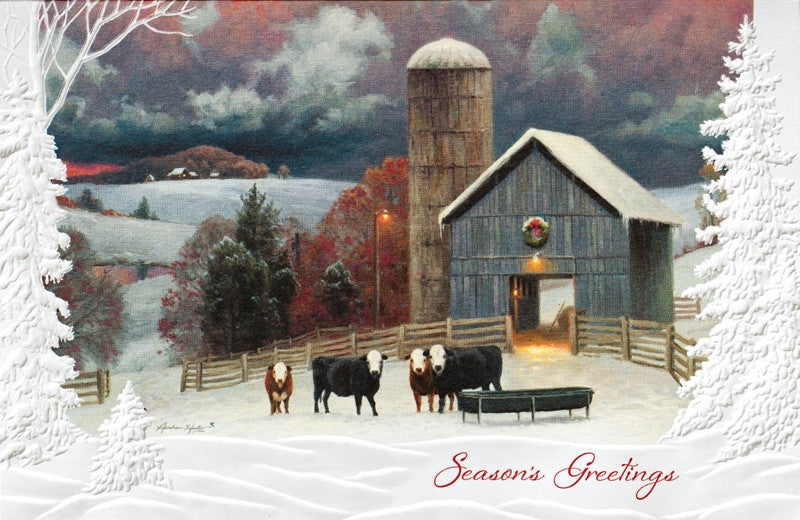 Winter Pastures Farm Christmas Greeting Cards