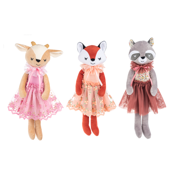 Blossom And Bows Stuffed Animals