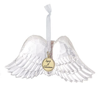 Spirit of Christmas Angel Wing Ornament