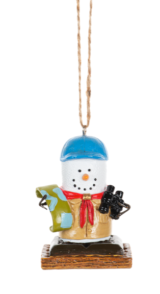 Smore Explorer Ornament with Binoculars 2023