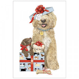 Golden Doodle Gift Dish Towel