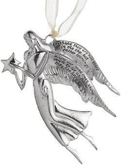in memory of a love one serenity angel ornament