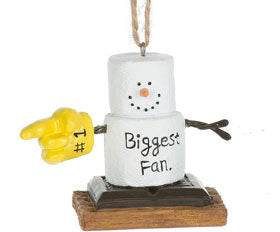 smore biggest fan ornament