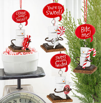 S'mores Original Candy Ornaments