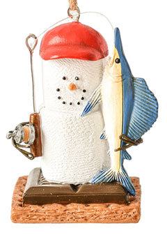 Marlin Fishing S'mores Original Ornament