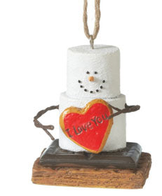 i love you smores ornament