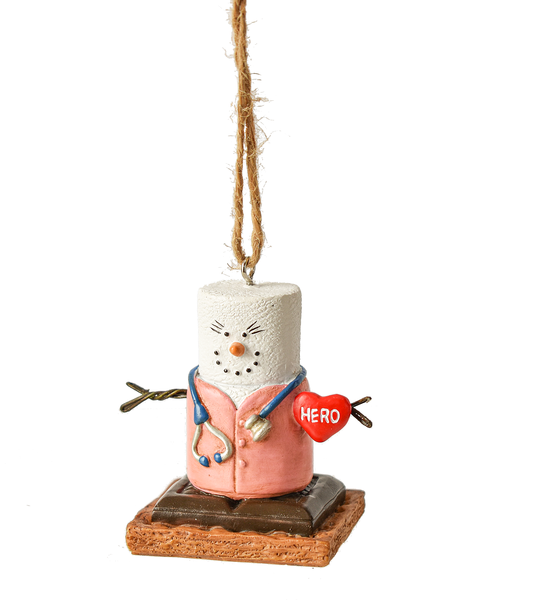 Doctor or Nurse Hero S'mores Ornaments