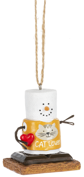 S'mores Cat Lover Ornament