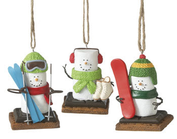 S'mores Winter Sports Ornament