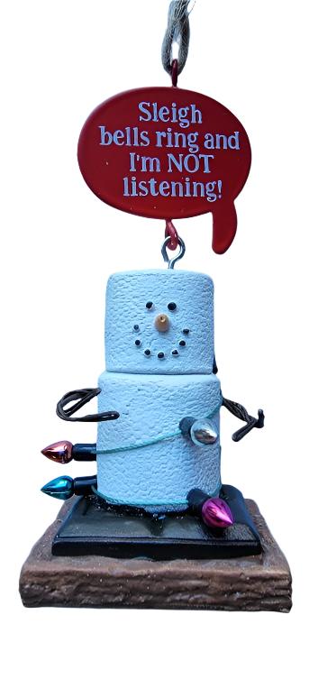 S'mores Sleigh Bells Ornament 2022