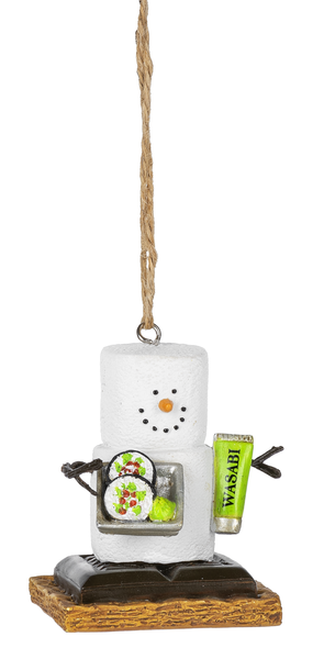 S'mores Sushi and Chinese Food Ornaments 2022