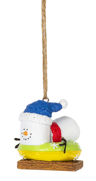 S'mores Sledding and Tubing Ornaments