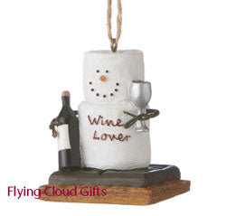 Wine Lover Smores Original Ornament