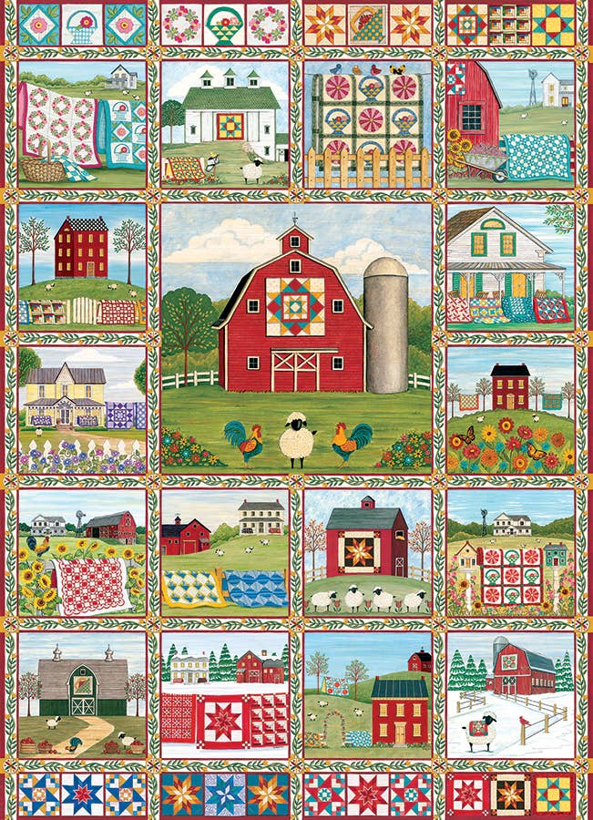 Quilt Country Puzzle