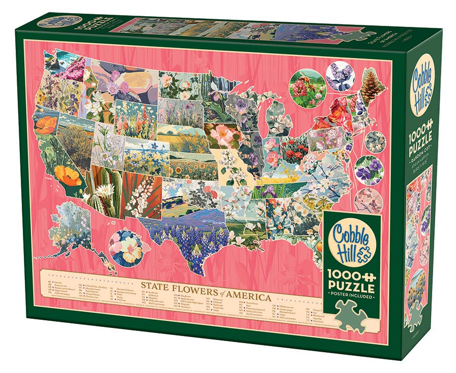State Flowers of America Puzzle