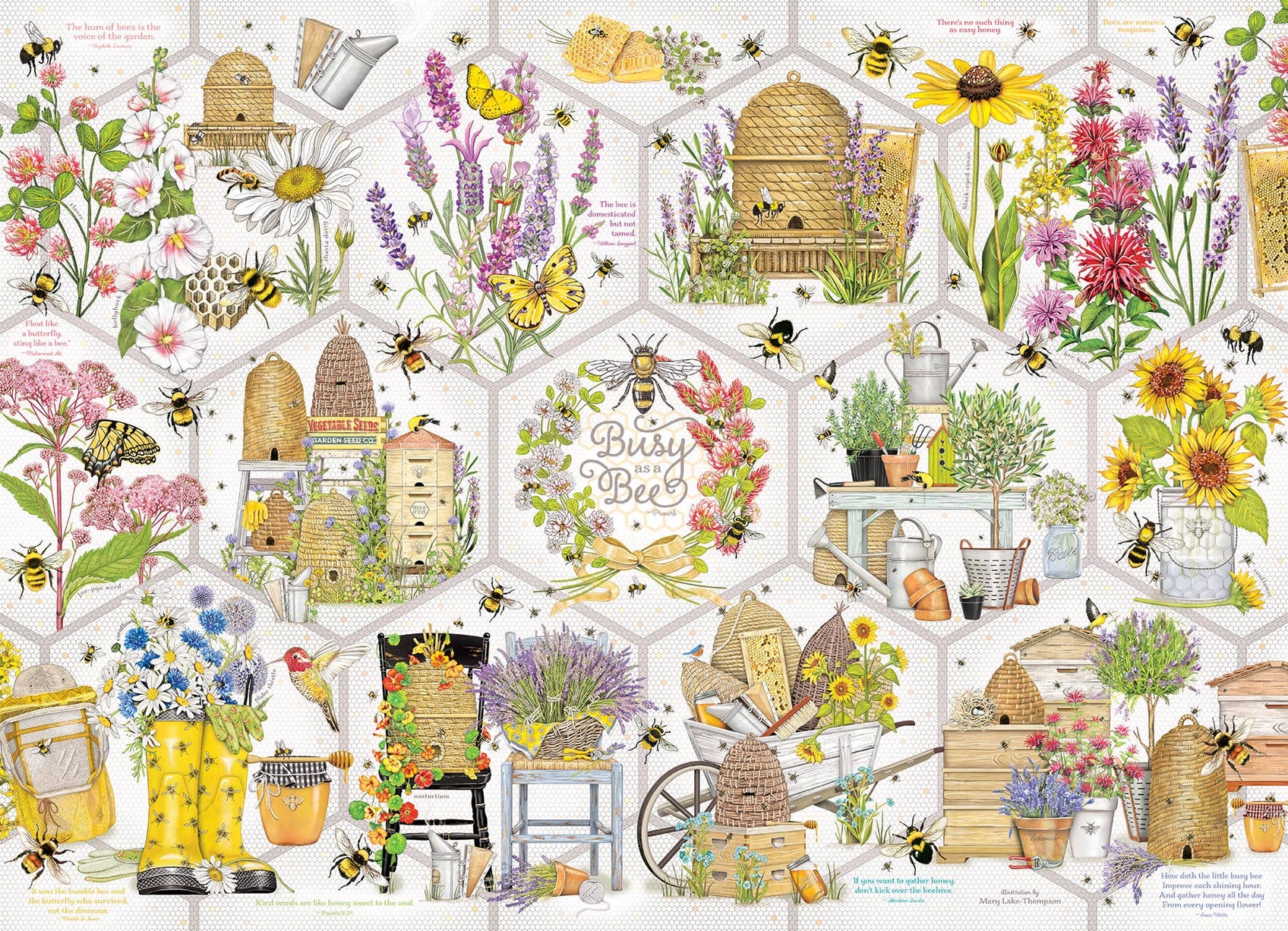 Busy As A Bee Puzzle